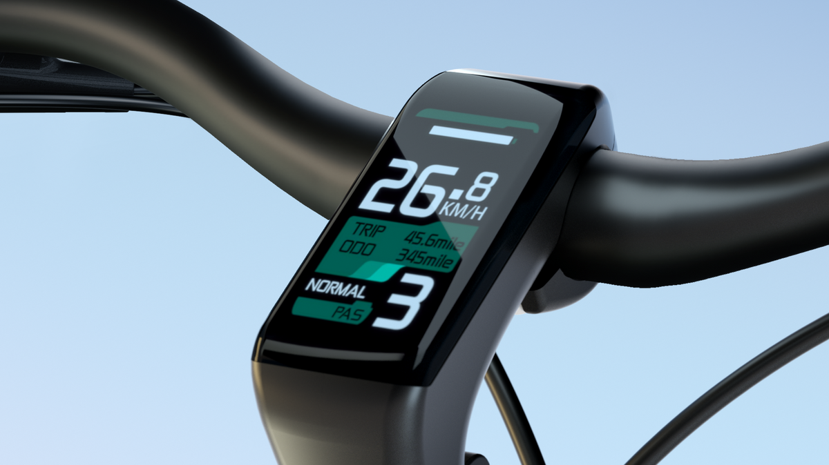 Tenways integrated LCD display